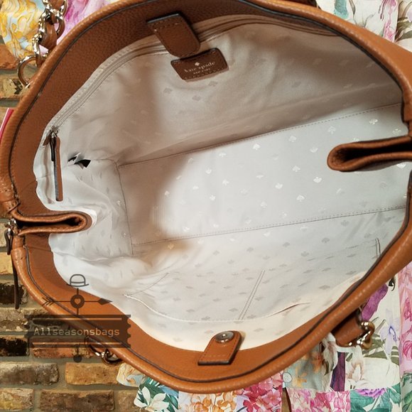 Kate Spade Cobble Hill Andee Shoulder Tote Ginger - Picture 11 of 11
